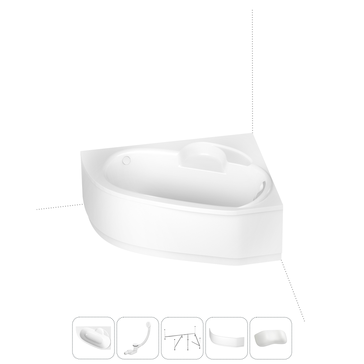 

Комплект с ванной Lavinia Boho Bell Pro 202011684, 202011684