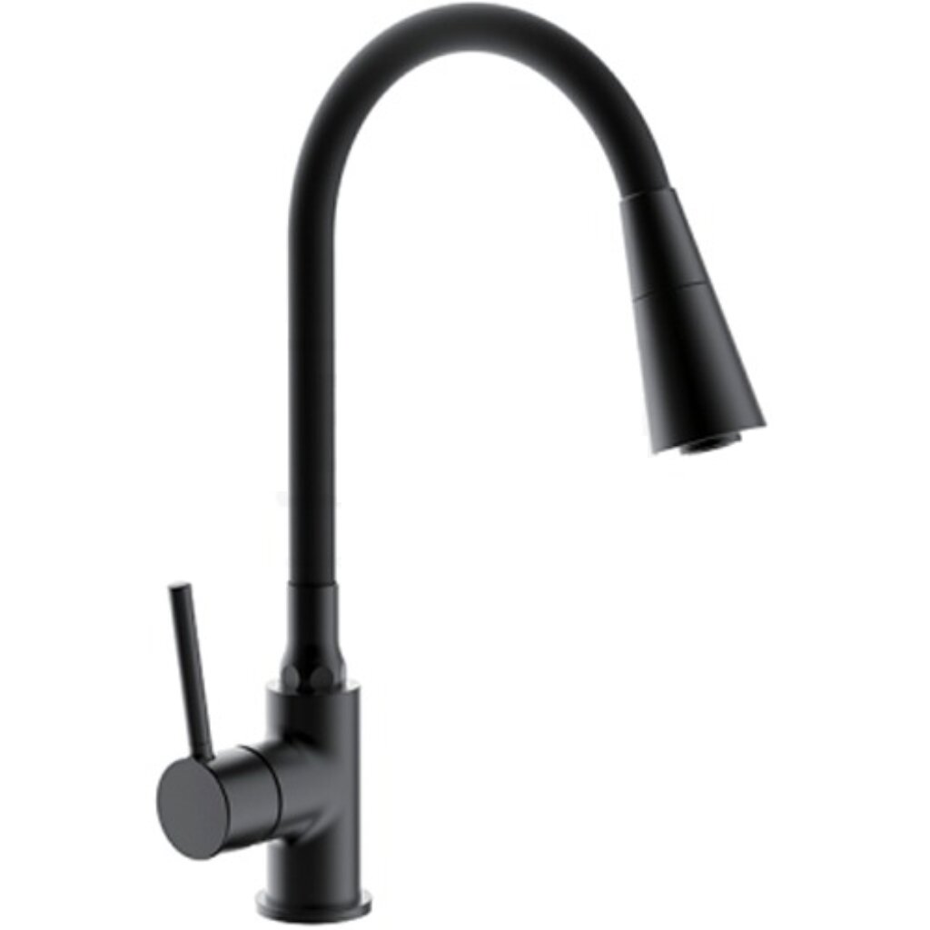 

Смеситель для кухонной мойки Frap H44 F4044-6, черный, F4044-6