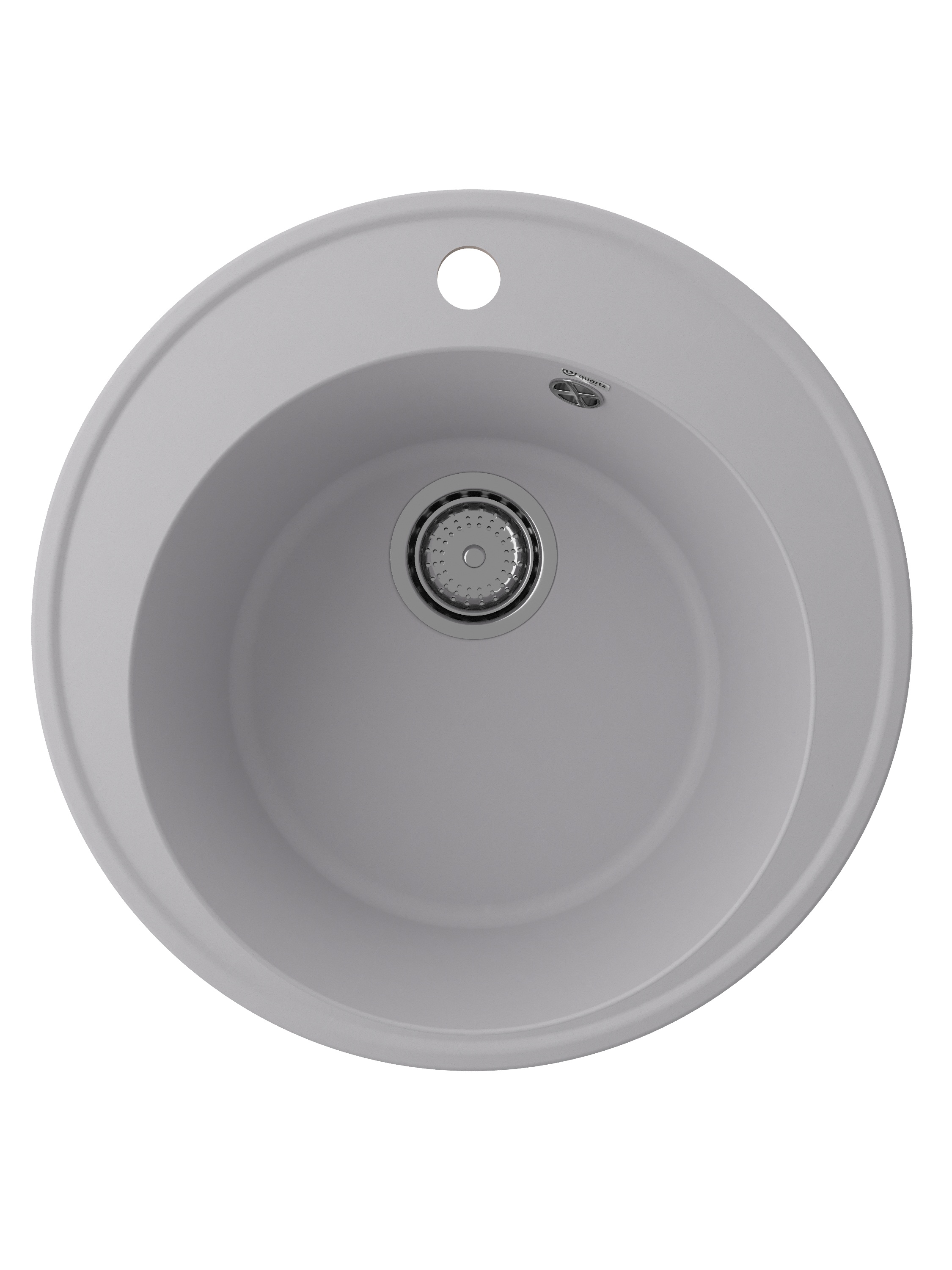 

Мойка кухонная Ulgran Quartz Nora 485-04 48,5х48,5 см, платина, Серый, Nora 485-04