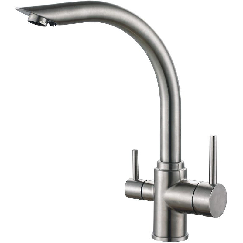

Смеситель Haiba HB70304 для кухни сталь, HB70304