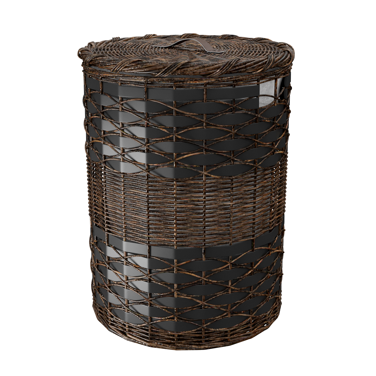

Корзина для белья WasserKRAFT Bever WB-240-L коричневая, Коричневый, WB-240-L