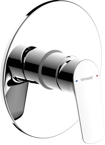 

Смеситель Bravat Rhein PB8429564CP-ENG для душа, Хром