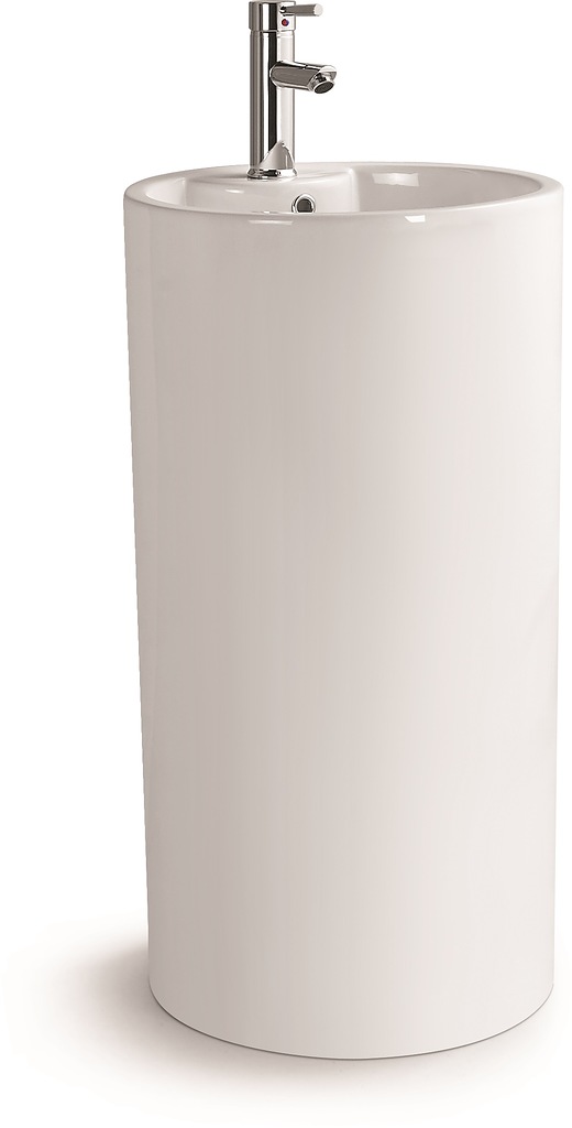 

Раковина SantiLine SL-4003 белая глянцевая, Белый, SL-4003