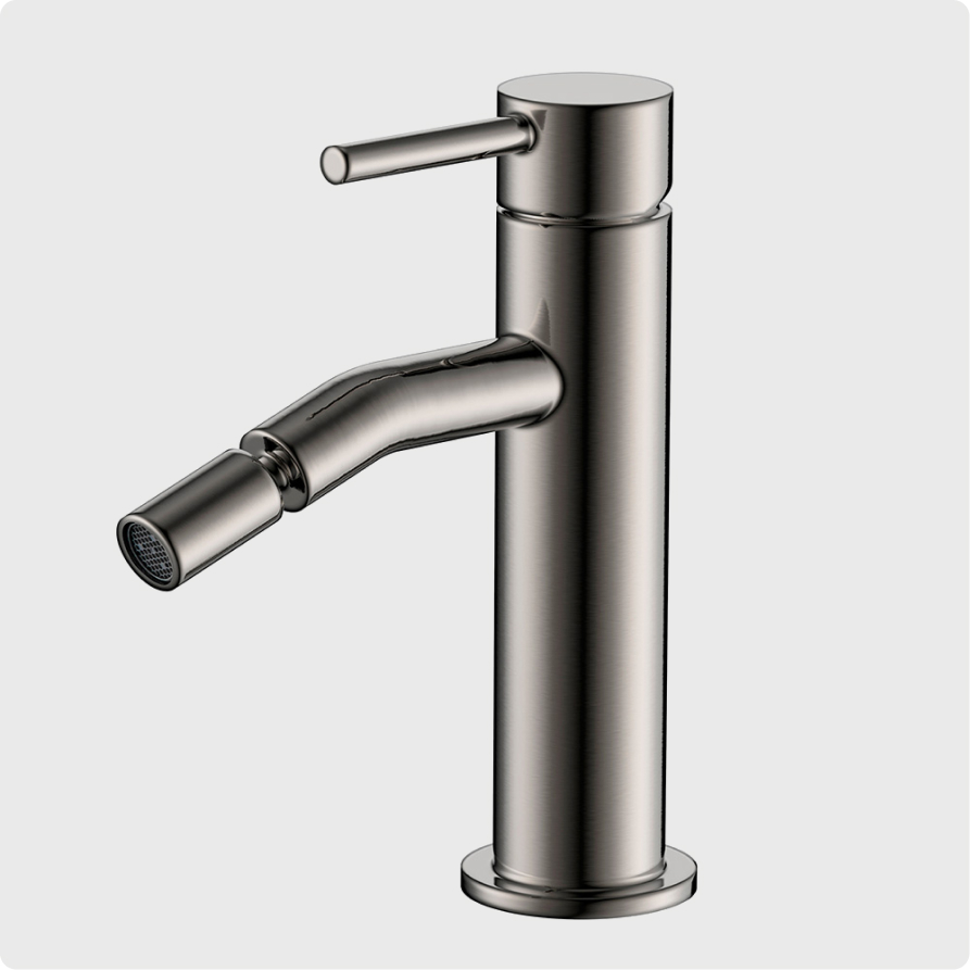 

Смеситель для биде AQUAme Siena AQM6216GM оружейная сталь, AQM6216GM