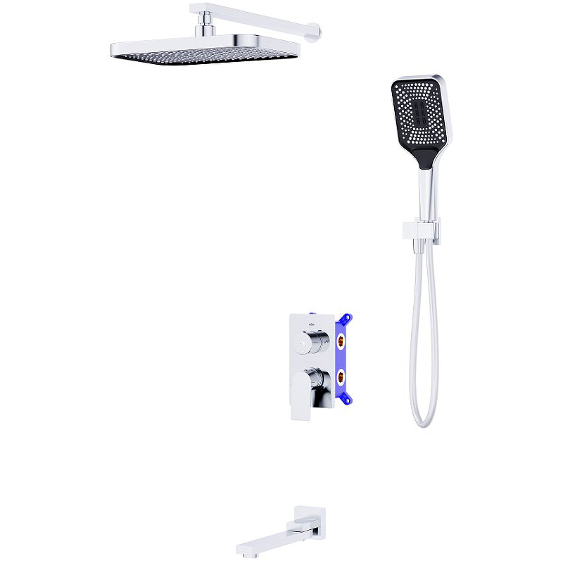 

Душевая система BelBagno DUE-VDSET-CRM, Хром, DUE-VDSET-CRM