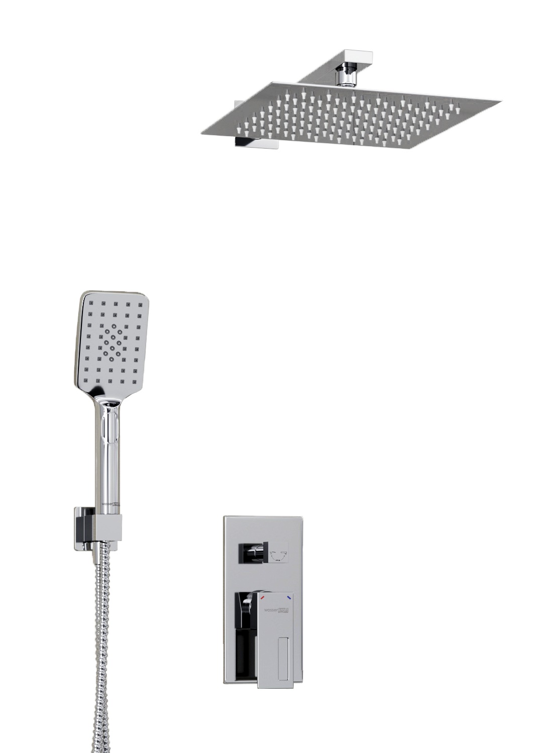 

Душевой комплект WasserKRAFT A16590, Хром, A16590