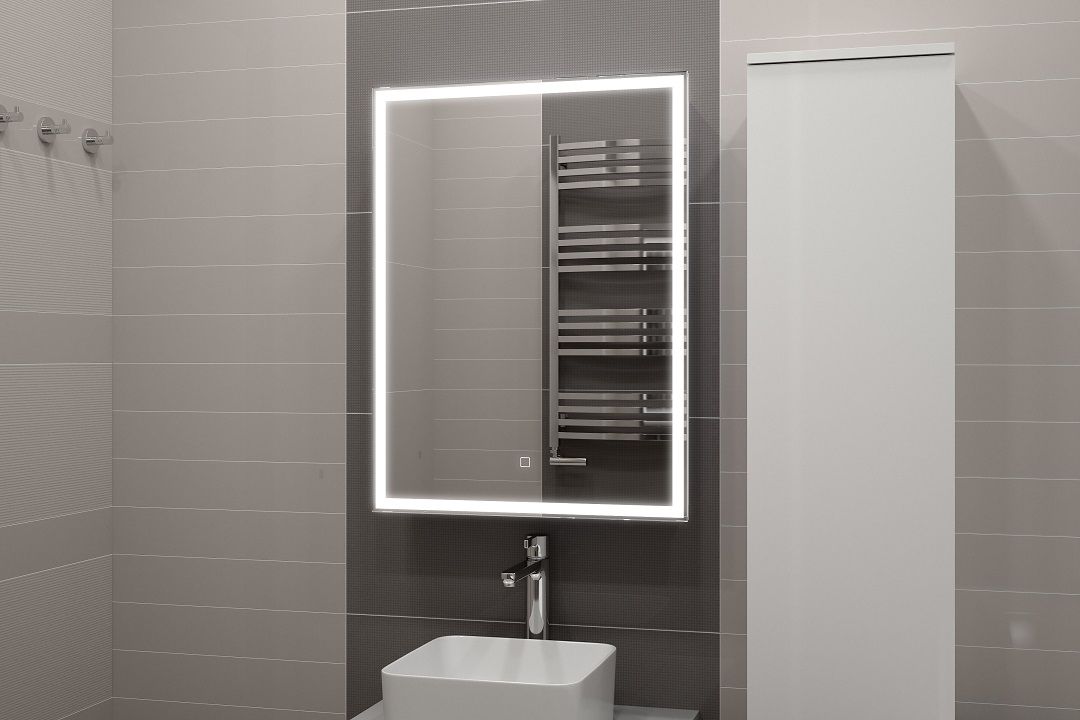 

Зеркало-шкаф Art&Max Techno AM-Tec-600-800-1D-L-DS-F, Белый матовый, Techno AM-Tec-600-800-1D-L-DS-F
