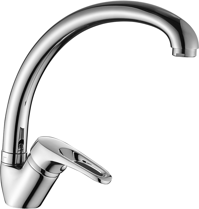 

Смеситель Decoroom SO21 DR21021 для кухонной мойки, Хром, DR21021