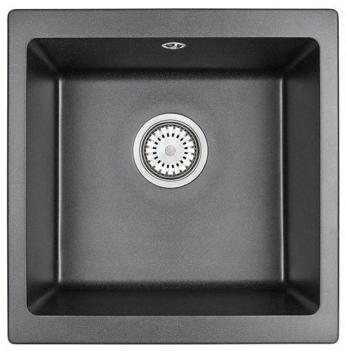 

Мойка кухонная Emar Quartz EMQ-1455.P антрацит, Темно-серый, EMQ-1455.P