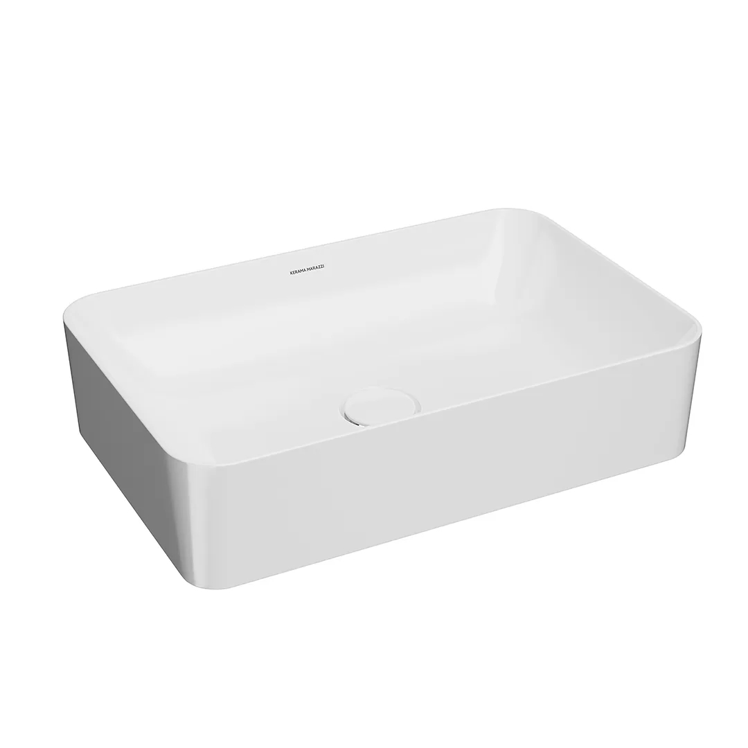 

Мебельная раковина Kerama Marazzi Plaza PLR.wb.55q накладная 55,5х36,3 см, Белый, PLR.wb.55q
