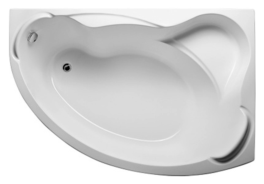 

Акриловая ванна 1MarKa Catania 160x110 см R, Белый, Catania