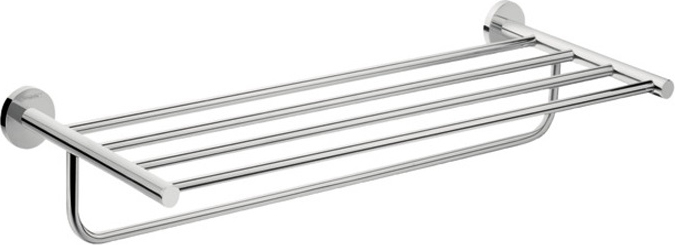 

Полка Hansgrohe Logis Universal 41720000 с полотенцедержателем, Хром, Logis Universal 41720000