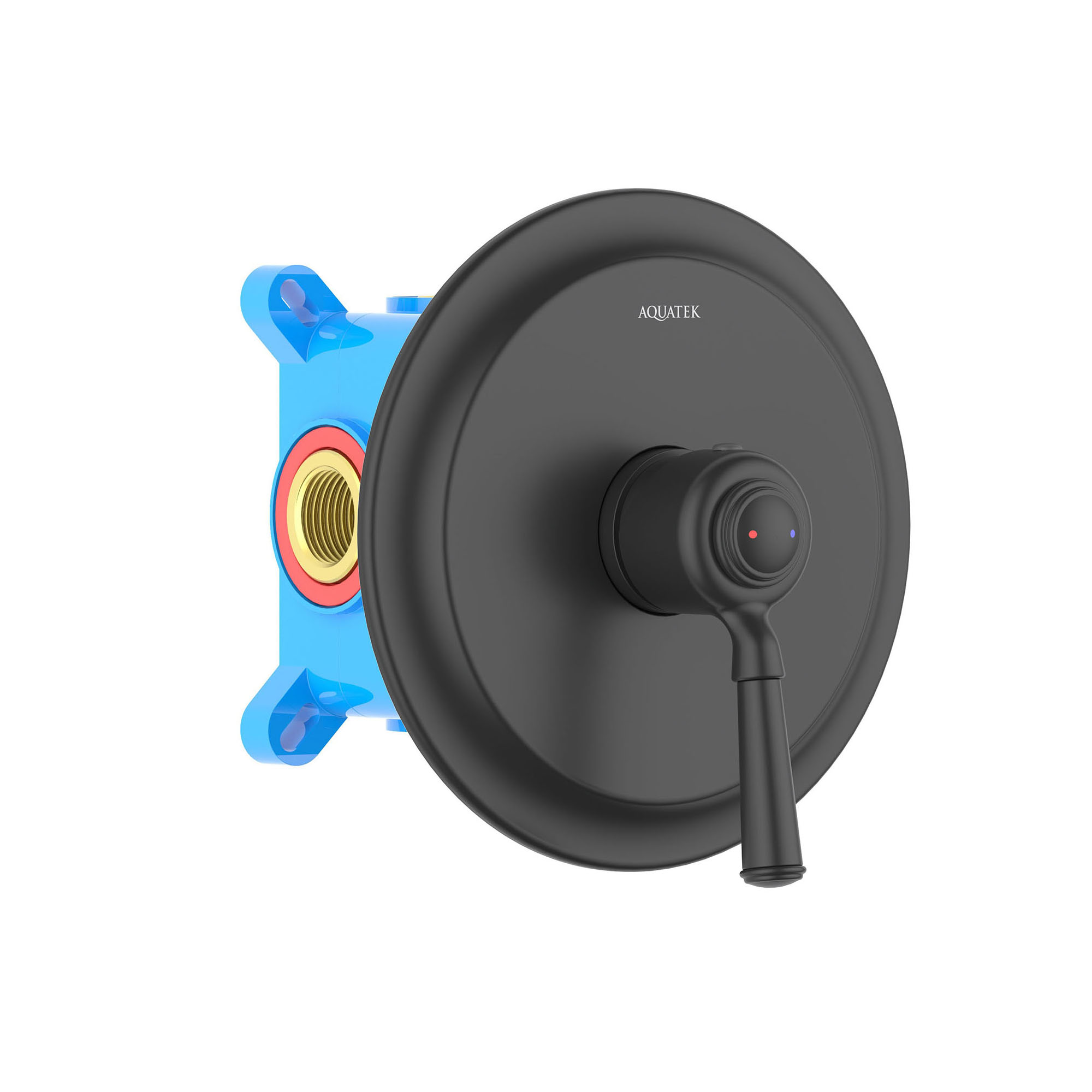 

Смеситель для душа Aquatek Классик AQ1566MB черный матовый, AQ1566MB