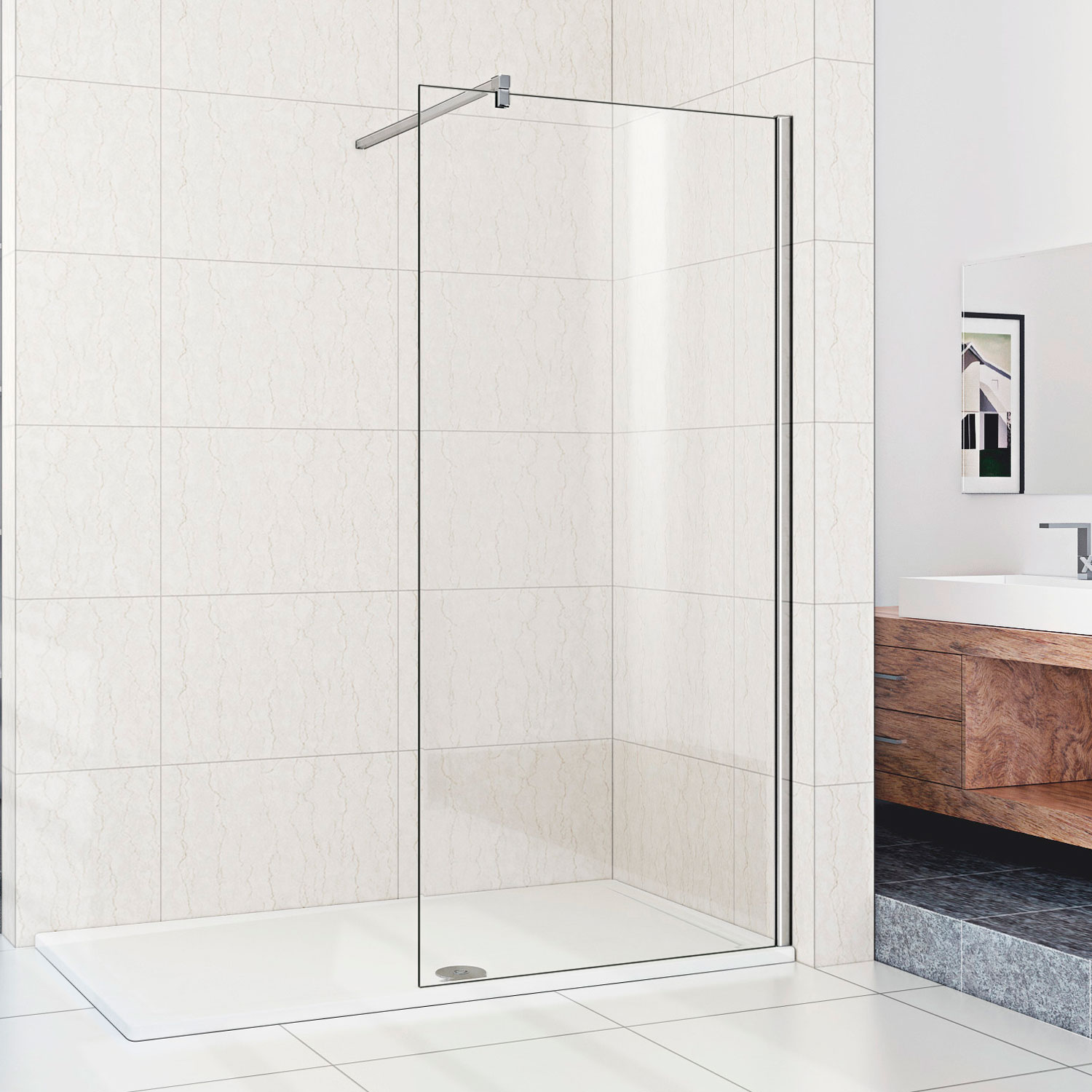 

Душевая перегородка Weltwasser WW400 Walk-In 100G-1, WW400 Walk-In 100G-1
