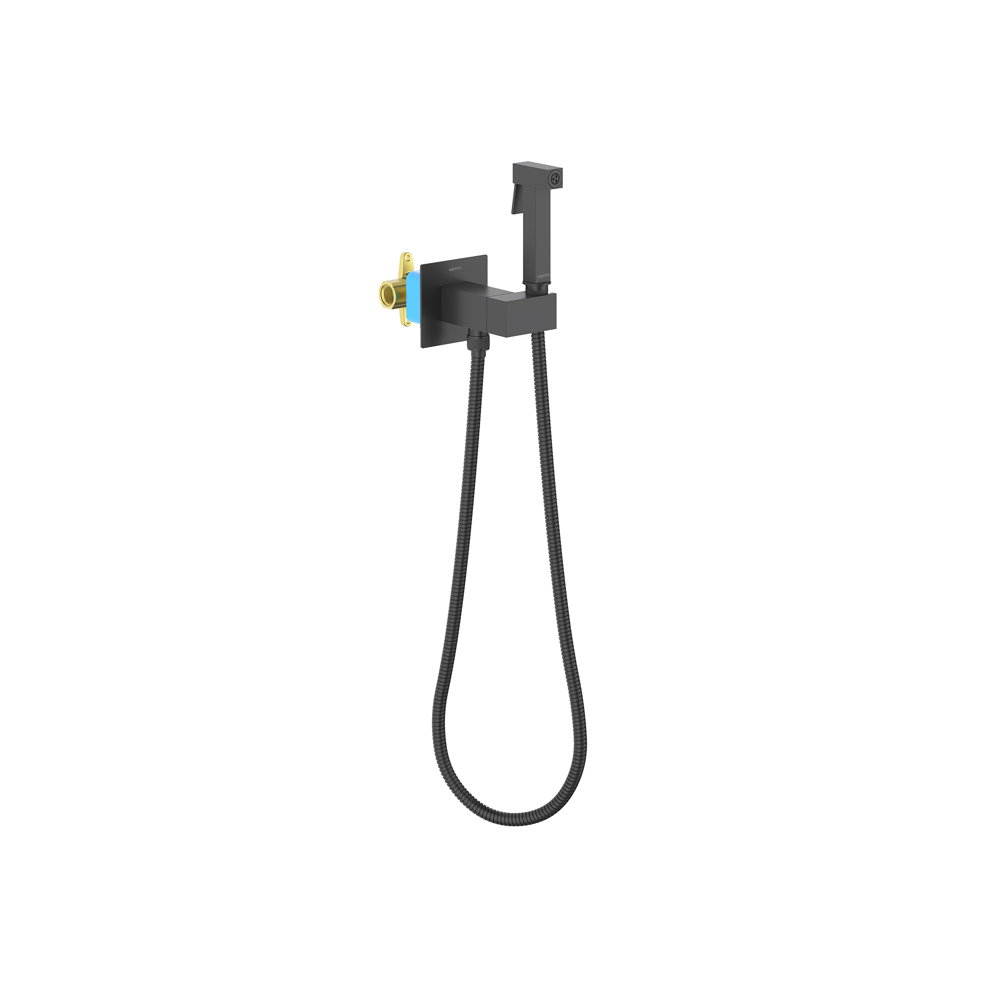 

Гигиенический душ Aquatek Лира AQ1025MB черный матовый, AQ1025MB