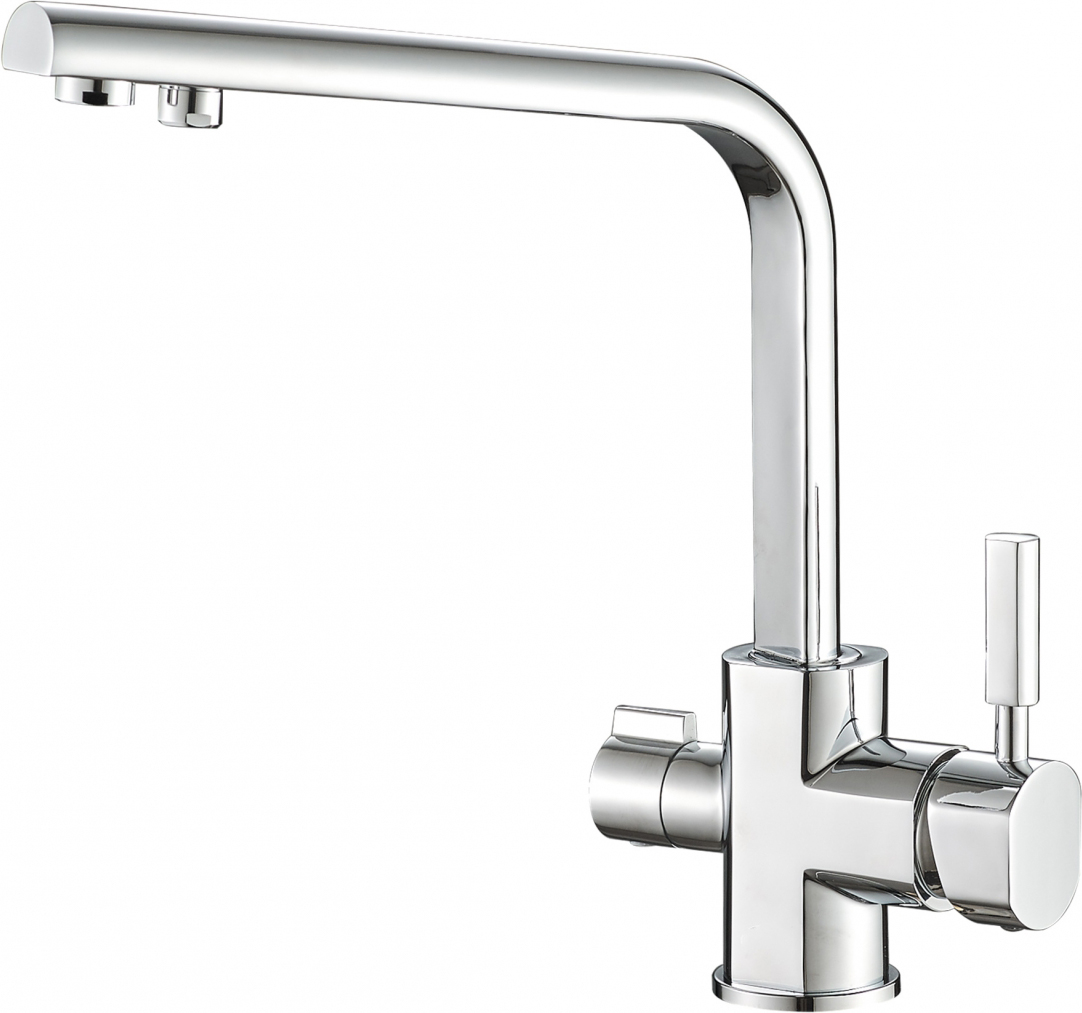 

Смеситель для кухонной мойки Steel Hammer SH 909 Cr, Хром, SH 909 Cr