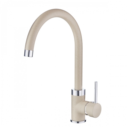 

Смеситель Emar Quartz ЕС - 3004 для кухни берилл, Бежевый, ЕС - 3004