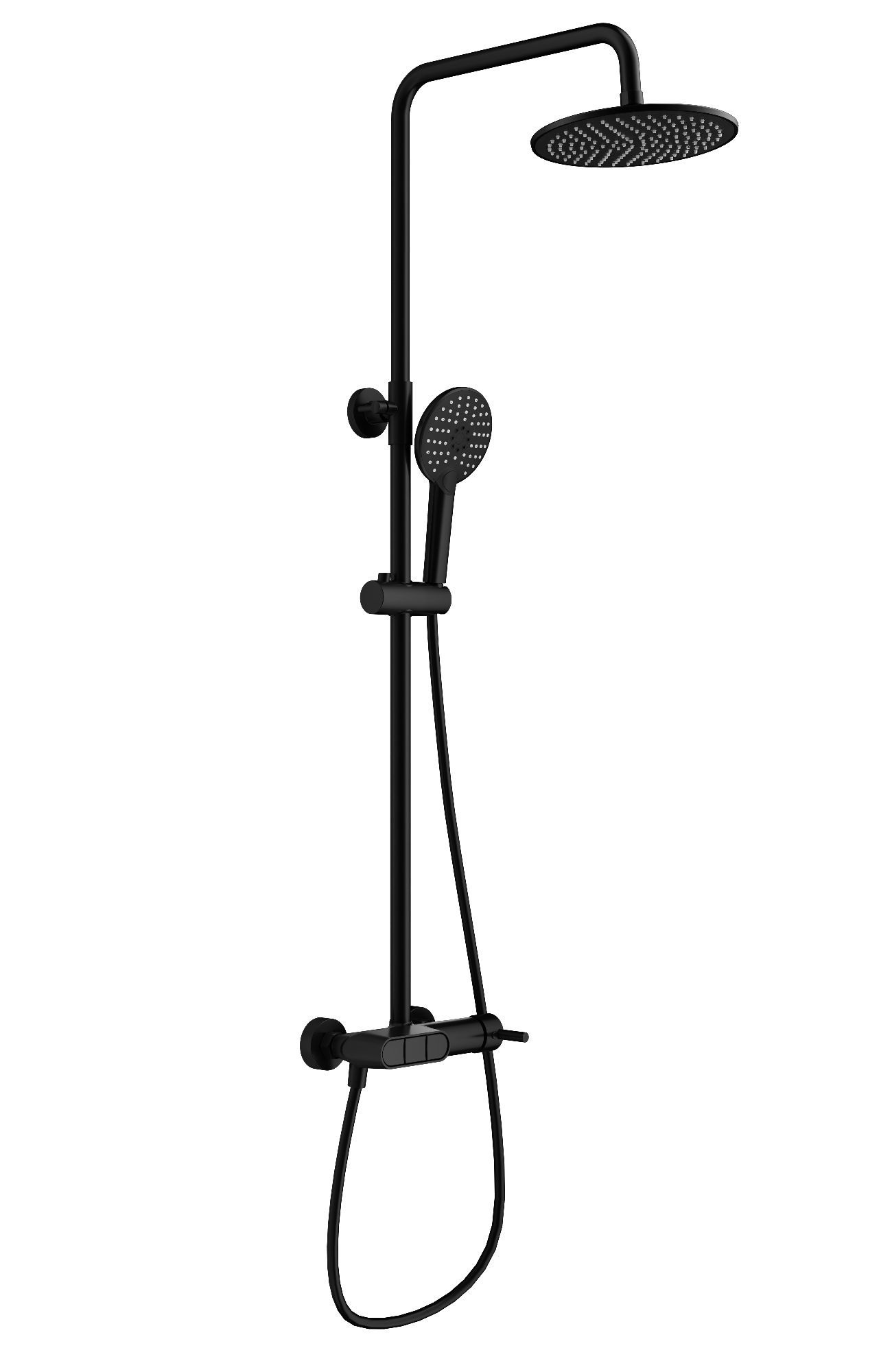 

Душевой комплект Wonzon & Woghand WW-A30653-MB черный, WW-A30653-MB