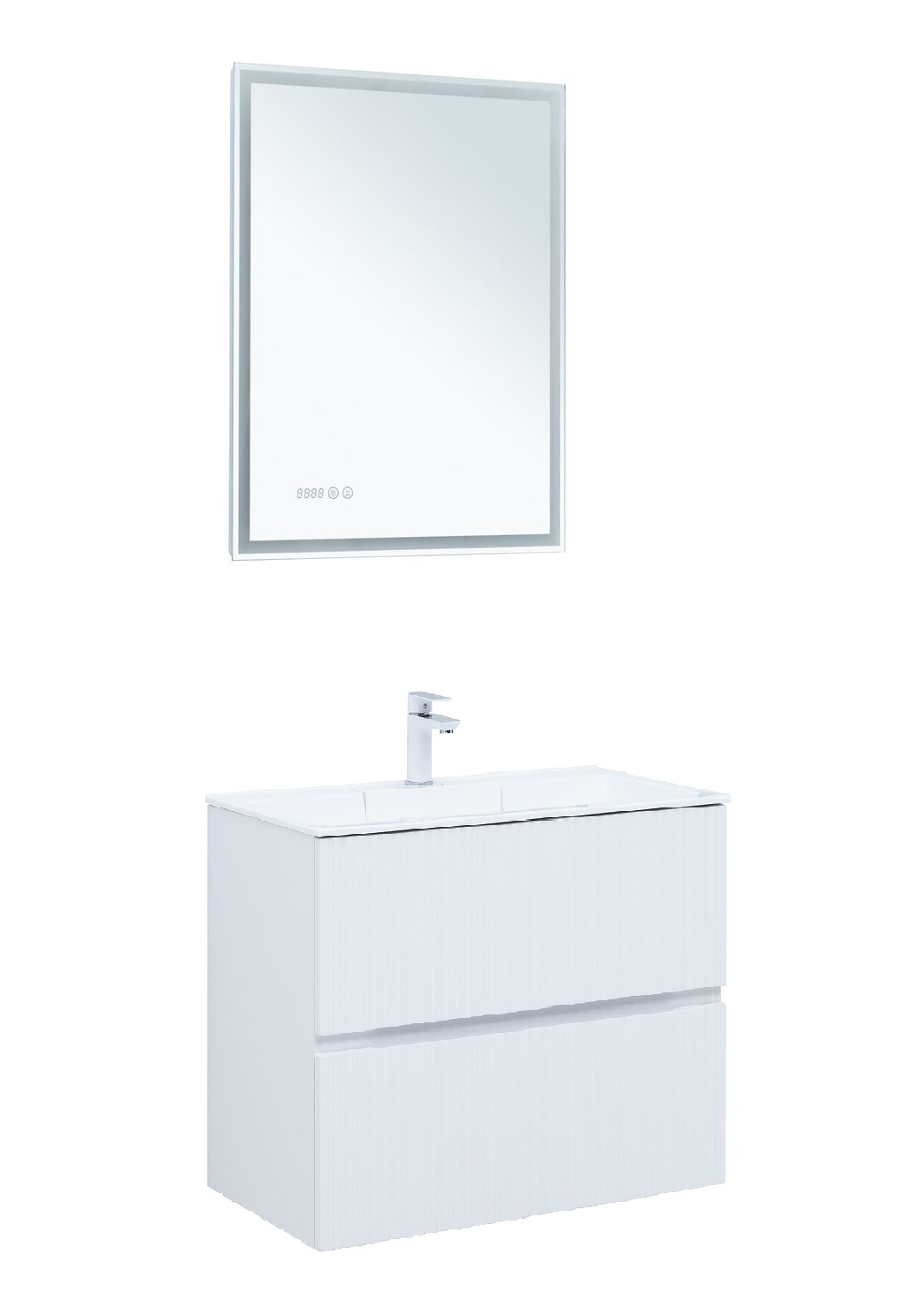 

Мебель для ванной Aquanet Джейн 60 подвесная, белая матовая, Белый матовый, 00313284