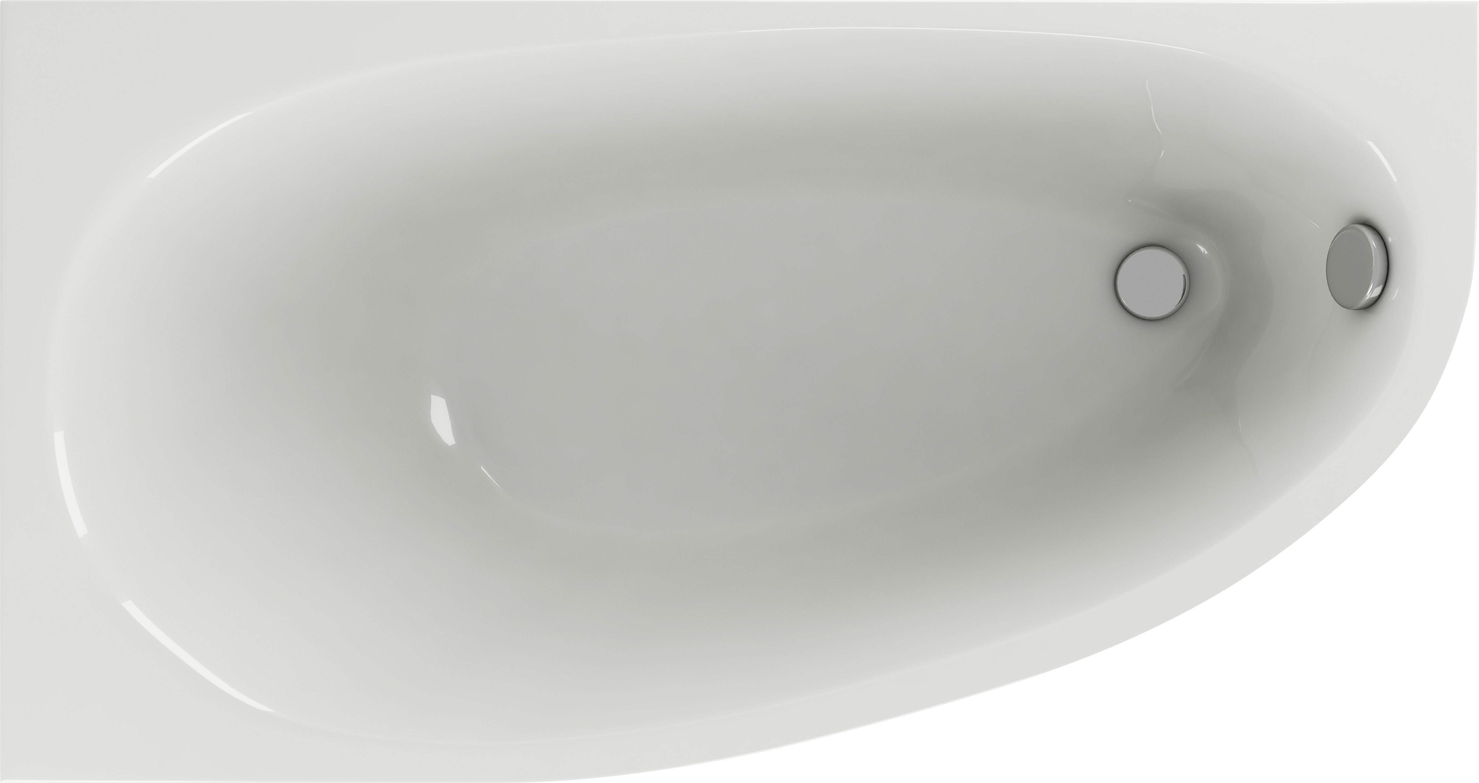 

Акриловая ванна Aquatek Дива 170 L (Без ножек), Белый, Дива 170