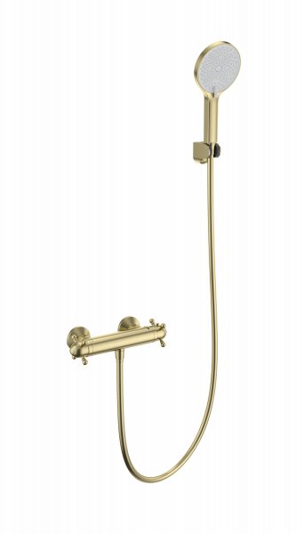 

Термостат для душа Wonzon & Woghand WW-B2048-A-BG золото, WW-B2048-A-BG