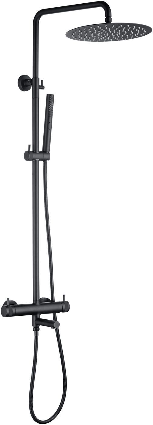 

Душевая стойка Allen Brau Priority 5.31A10-31 черный матовый, 5.31A10-31