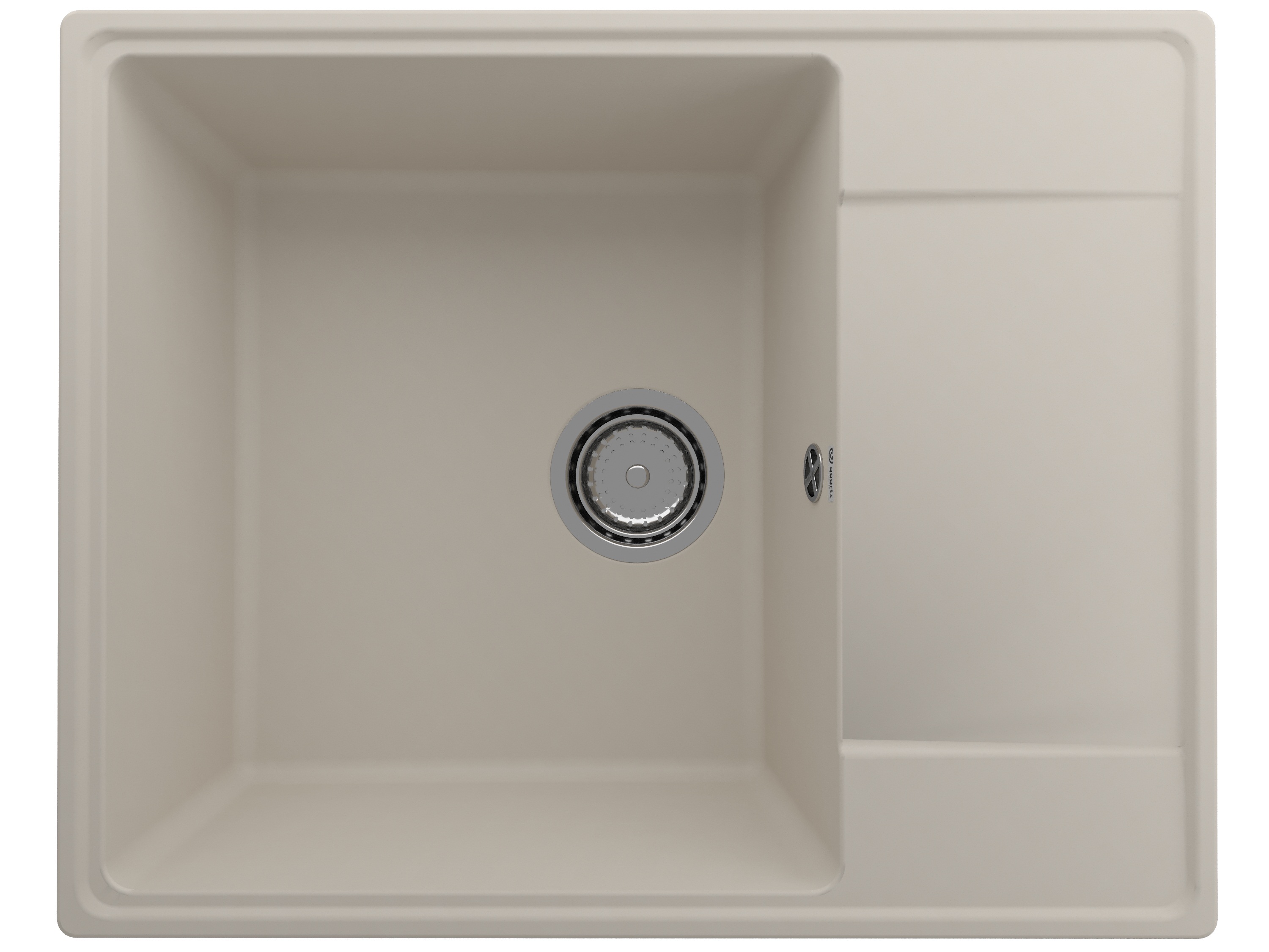 

Мойка кухонная Ulgran Quartz Prima 605-02 60,5х48,5 см, лен, Бежевый, Prima 605-02