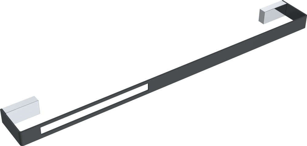 

Полотенцедержатель Boheme Q 10942-CR-B Chrome & black, Черный/хром, 10942-CR-B