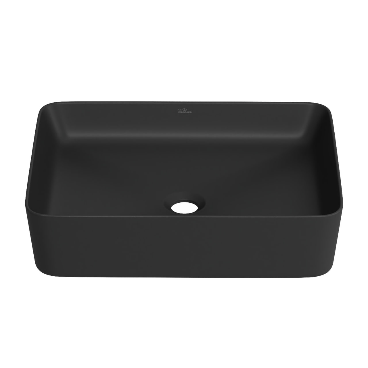 

Раковина накладная Wellsee Mint 338104000 черная матовая, Черный, 338104000