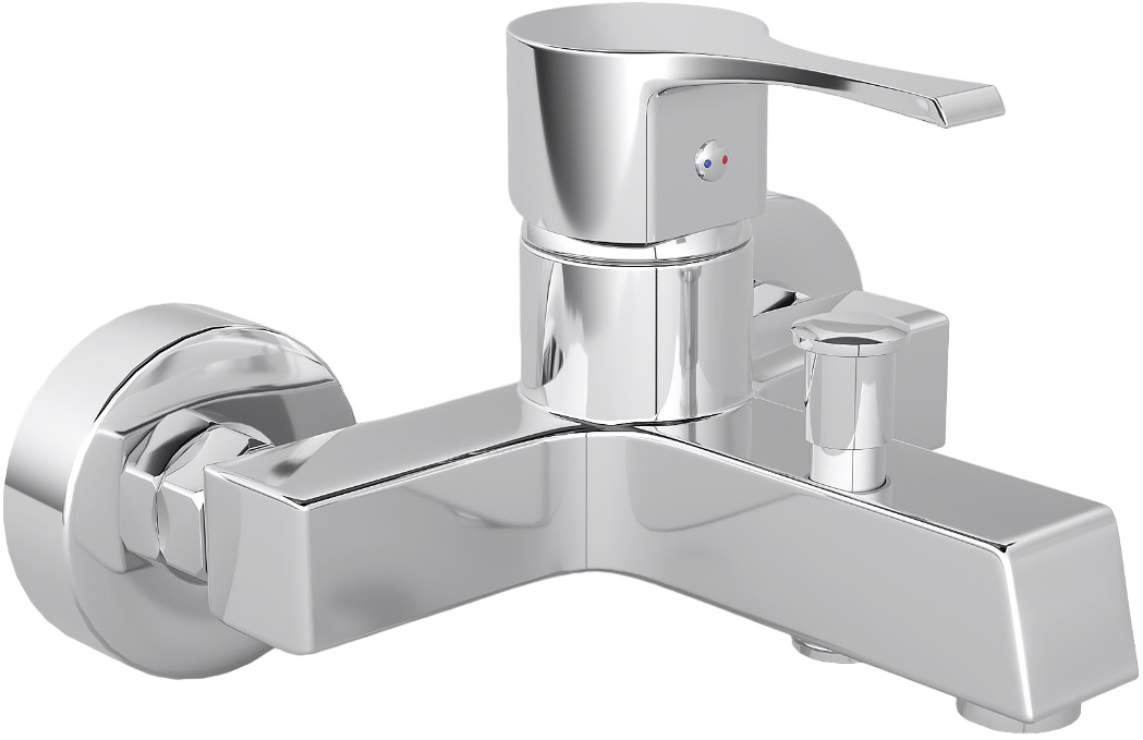 

Смеситель Mega Sun MG-SUN01 для ванны с душем, Хром, MG-SUN01