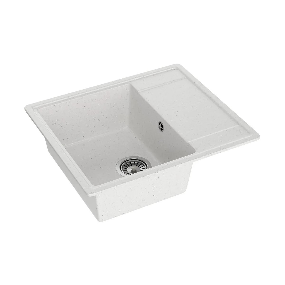 

Мойка кухонная Maretti KT575-WH 57,5х49,5 см, белая, Белый, KT575-WH