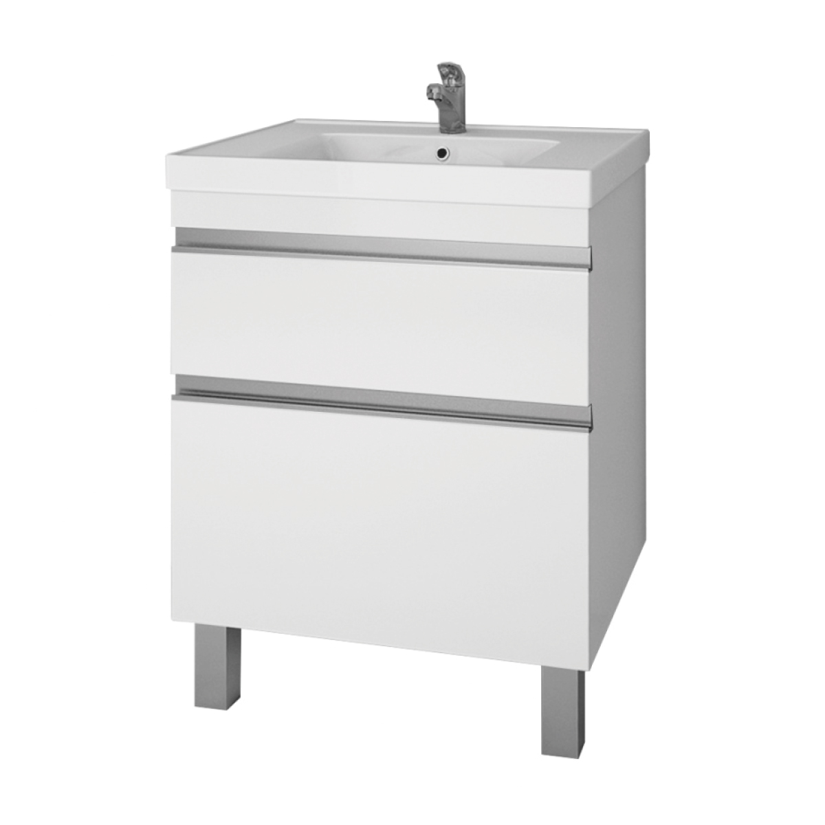 

Мебель для ванной комнаты Dreja.eco Grace Plus 60 белый глянец, Grace Plus 60