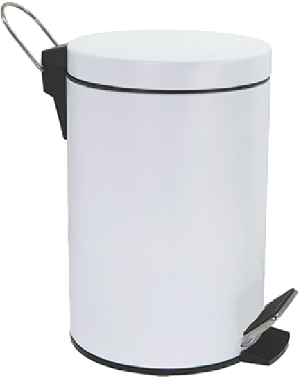 

Мусорное ведро WasserKRAFT Kammel K-8300 635WHITE 5 л, Белый