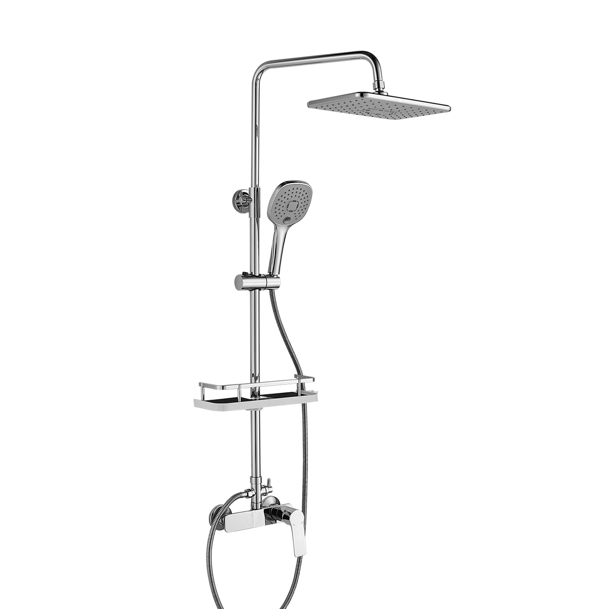 

Душевая стойка Rossinka RS27 RS27-45, Хром, RS27-45