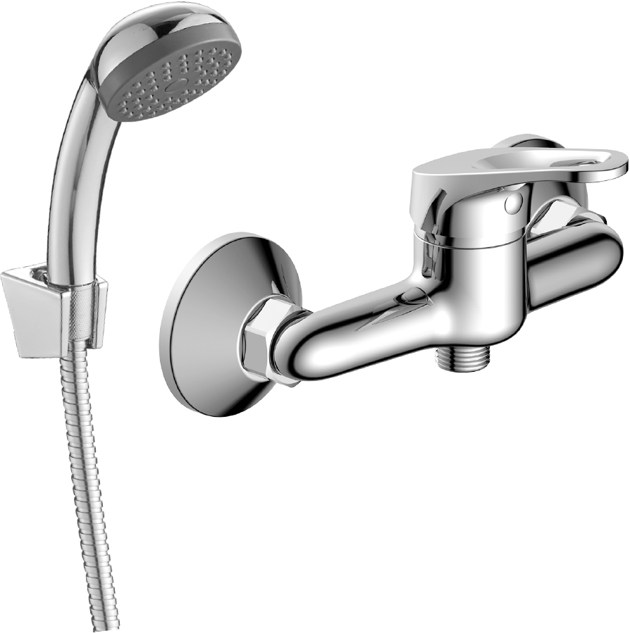 

Смеситель Decoroom SO21 DR21055 для душа, Хром, DR21055