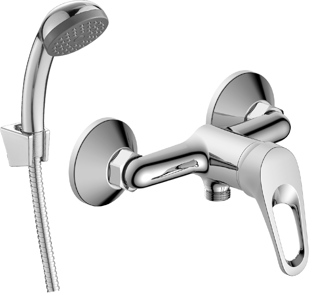

Смеситель Decoroom SO21 DR21056 для душа, Хром, DR21056
