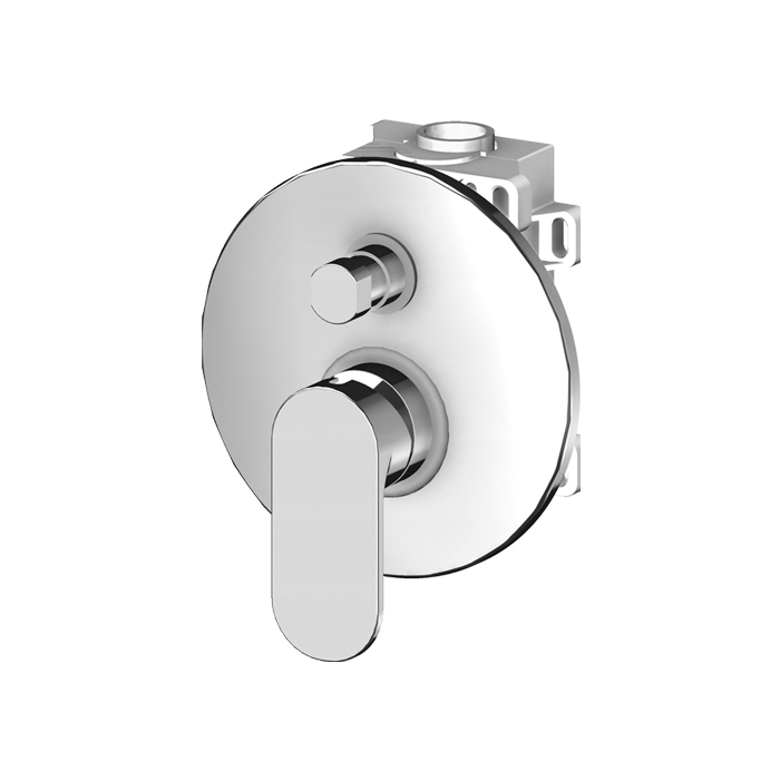 

Смеситель Gattoni H2Omix7000 7003470C0.CH для ванны, встроенный, Хром