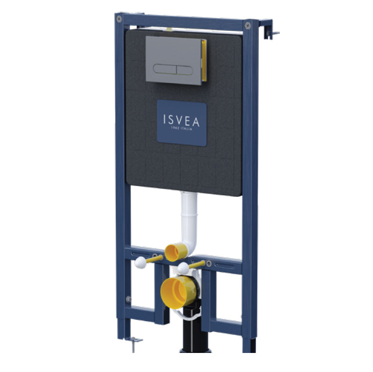 

Инсталляция для унитаза Isvea Durezza 52DR0201I подвесного, для стен из гипсокартона, 52DR0201I