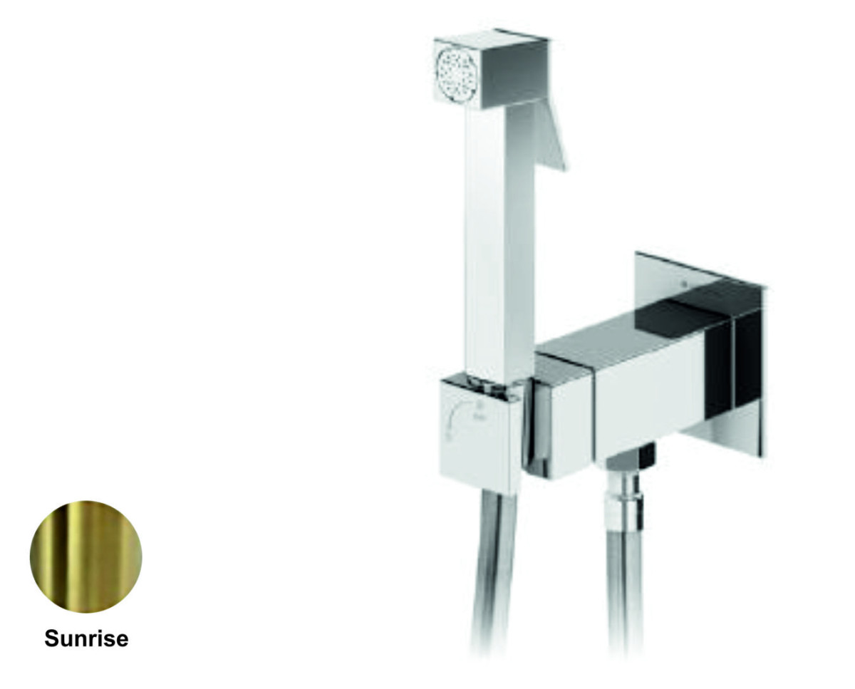 

Гигиенический душ Cezares Porta PORTA-DIF-SR sunrise, Золото матовое, PORTA-DIF-SR