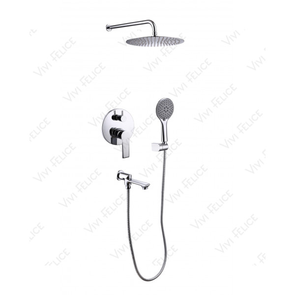 

Душевой комплект Felice 8020 CROMO со смесителем, Хром, 8020 CROMO