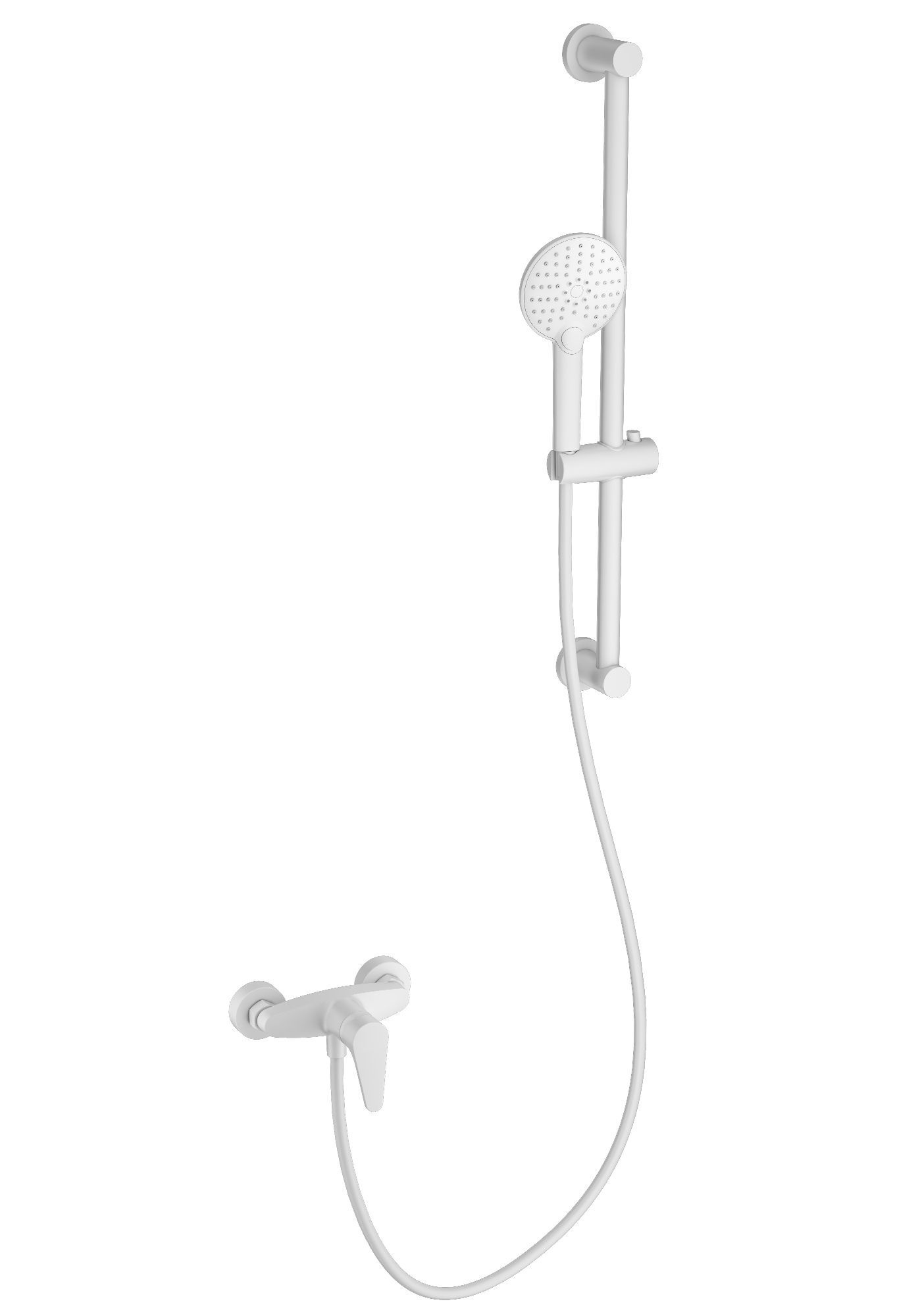 

Смеситель для душа Wonzon & Woghand WW-AE3103-MW белый, WW-AE3103-MW