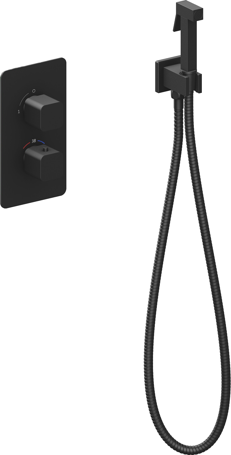 

Гигиенический душ Timo Petruma 5089/03SM со смесителем, черный, Petruma 5089/03SM