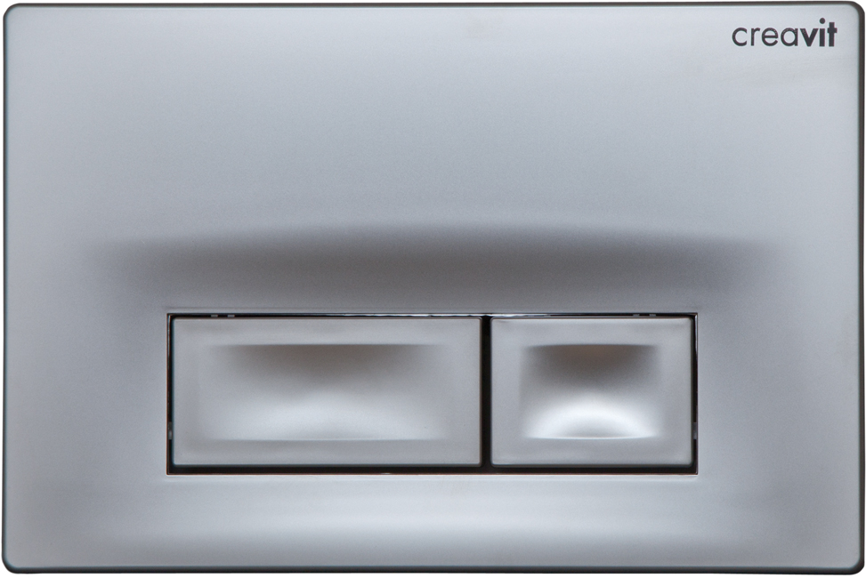 

Кнопка смыва Creavit Ore GP3003.00 хром матовый, Ore GP3003.00
