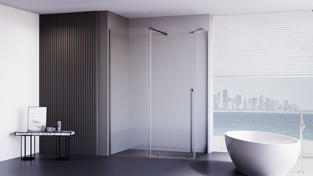 

Душевой уголок Premium Trento PTC-SP-50GR 140x80x200 см, профиль брашированный графит, стекло прозрачное, PTC-SP-50GR