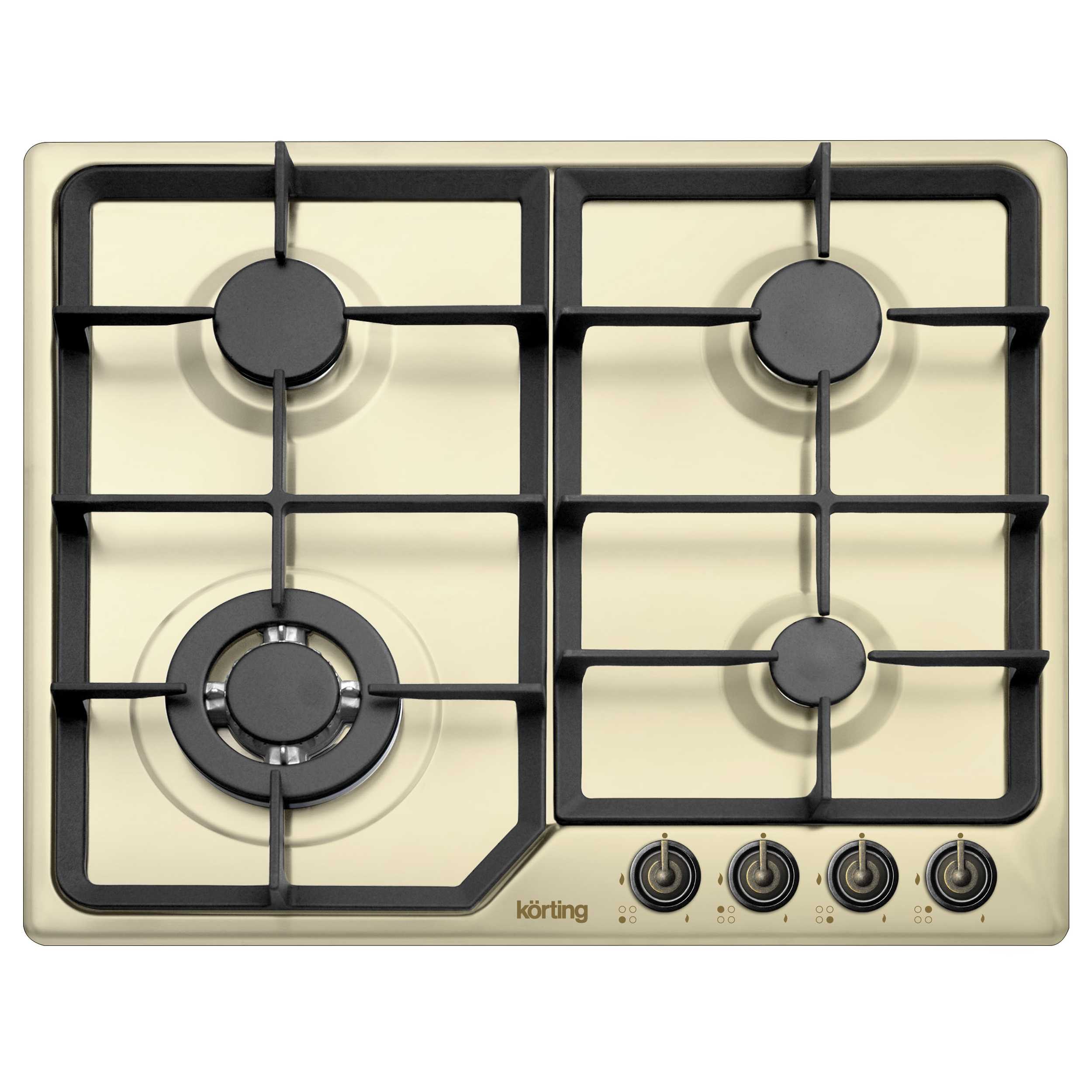 

Варочная поверхность Korting Provence HG 630 CTSB газовая, HG 630 CTSB