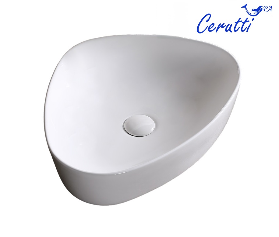 

Раковина Ceruttispa CR0089 51х41 накладная, треугольная, белый, CR0089