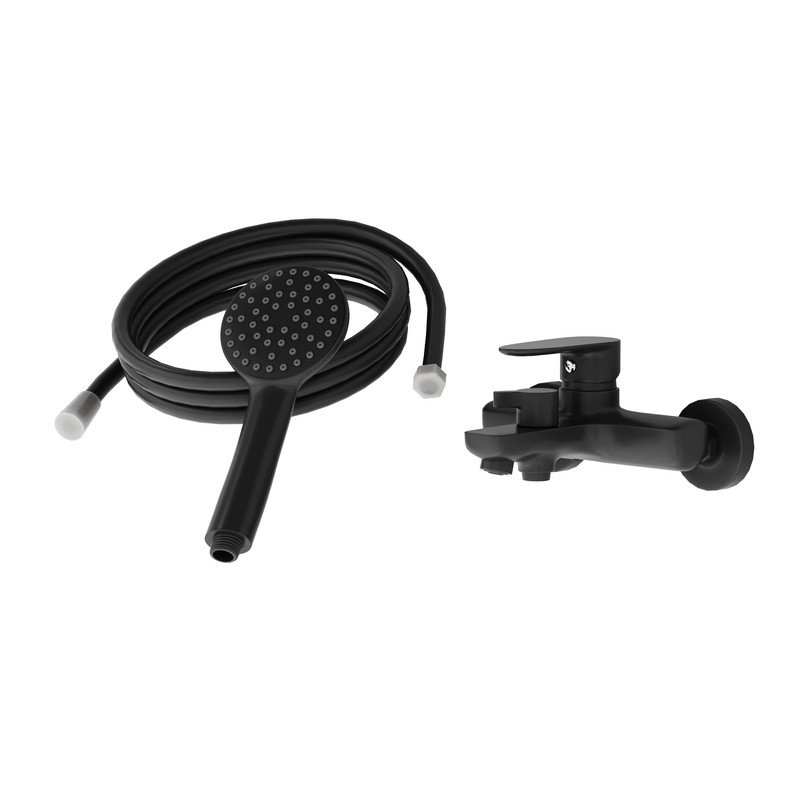 

Смеситель для ванны с душем Aringa Рейн AR02006BL черный, AR02006BL