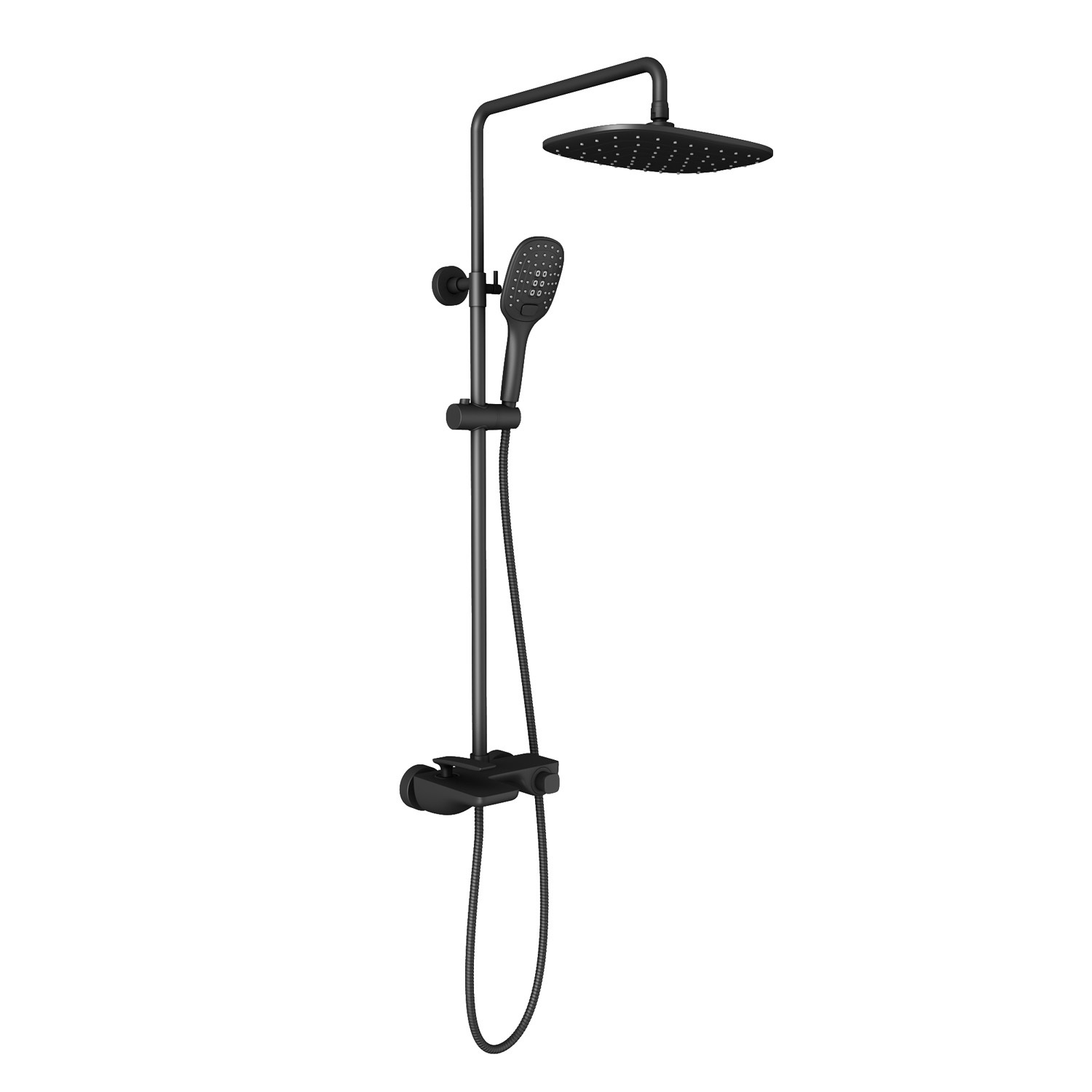 

Душевая стойка Timo Helmi SX-1170/03 черный, Helmi SX-1170/03