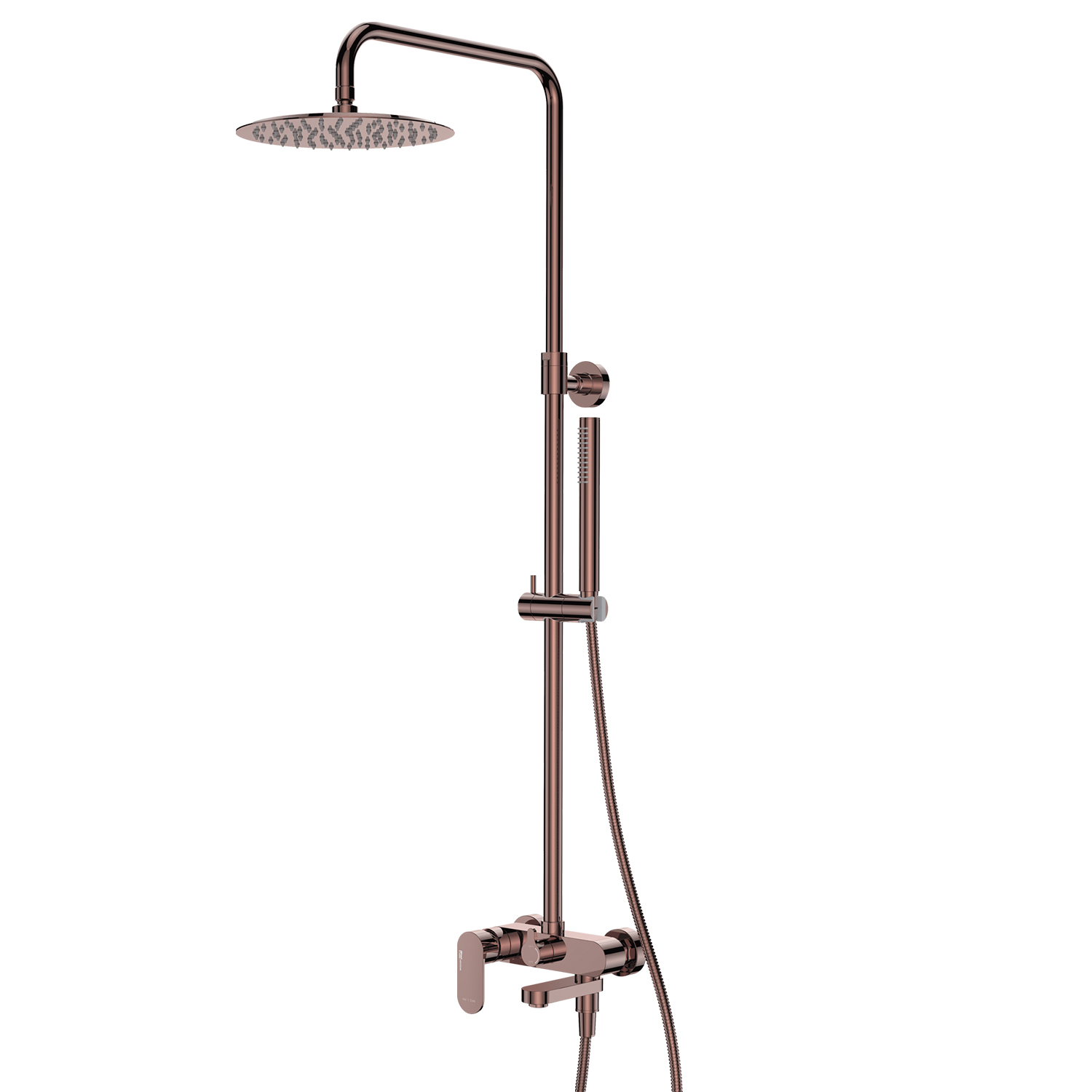 

Душевая стойка WasserKRAFT Asphe A17301 розовое золото, A17301