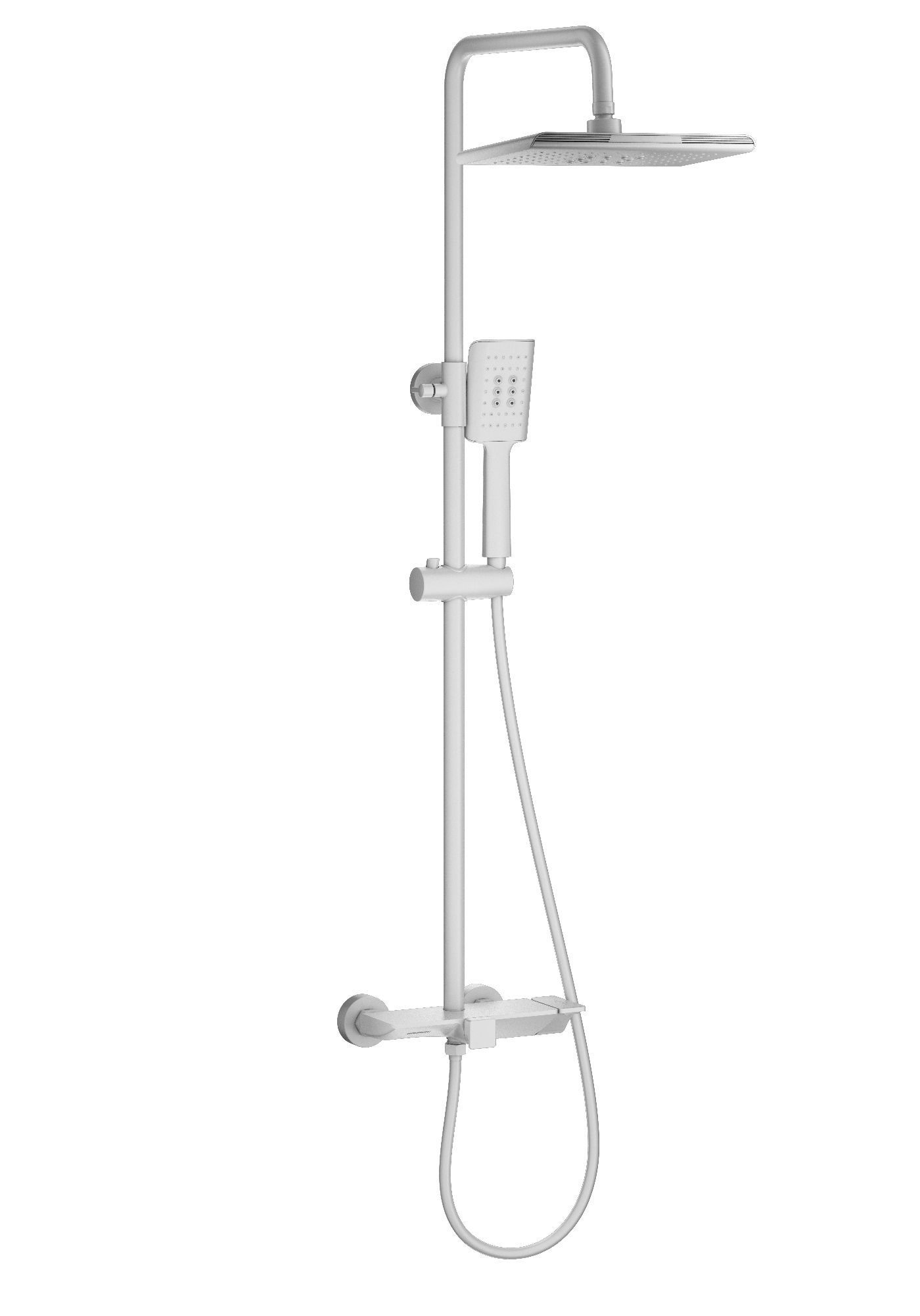 

Душевой комплект Wonzon & Woghand WW-AE33110-MW белый, WW-AE33110-MW